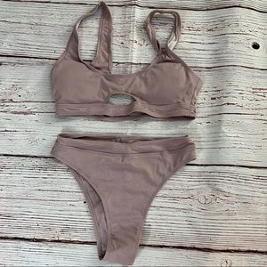 Mauve swimsuit